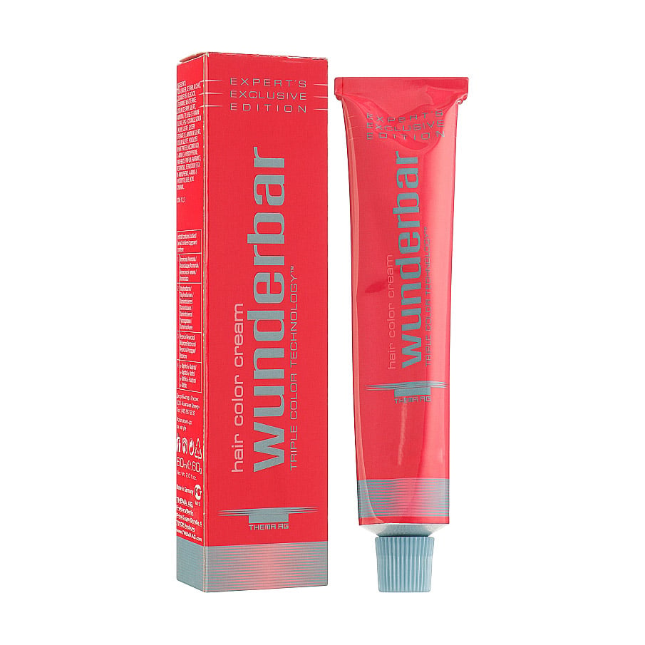 Перманентна крем-фарба для волосся Wunderbar Hair Color Cream 0/44 Copper Mix, 60 мл